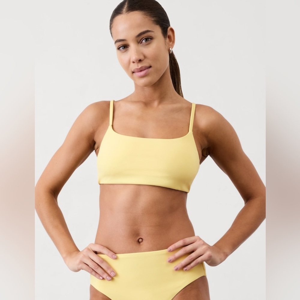 NWT Athleta Citron High Rise Swim Bottom Size Medium
